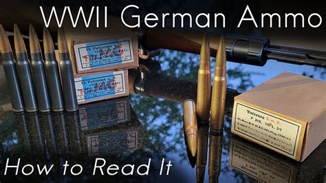 How To Read Wwii German 792mm Mauser Ammunition Boxes And Headstamps