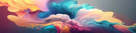 Premium Photo | Expansive abstract wallpaper in soft pastel nuances