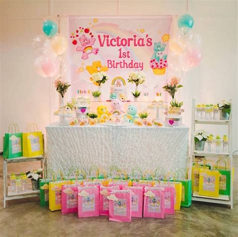 Karas Party Ideas Care Bear Birthday Party Karas Party Ideas