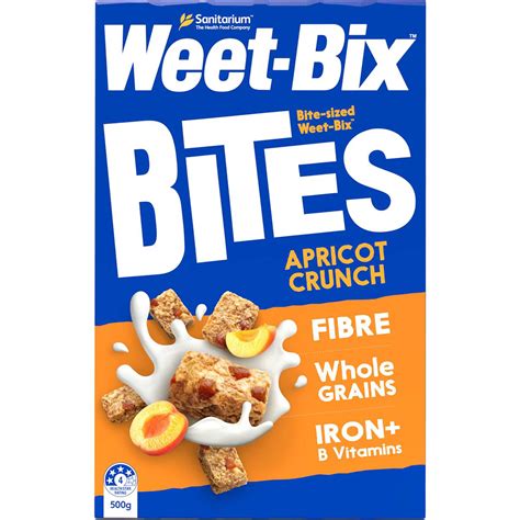 Sanitarium Weet Bix Bites Apricot Breakfast Cereal 500g