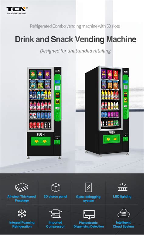 TCN CSC 6G H5 Automatic Snack Drink Vending Machine Vendfair