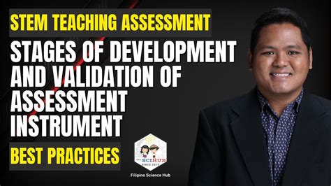 Stages Development And Validation Of Assessment Instrument YouTube