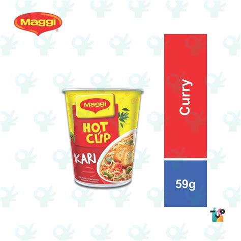 Ofiskita | Nestle Maggi Hot Cup Curry Instant Noodles 59G 6 Cups Packing