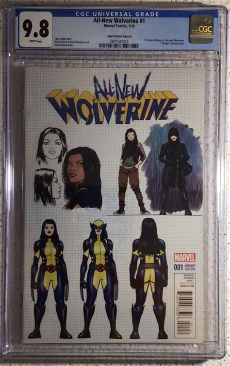 Marvel All New Wolverine Cgc Wpgs St Laura X As