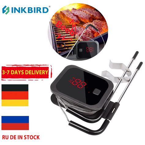 Inkbird Term Metro Inal Mbrico Con Bluetooth Para Barbacoa Estaci N