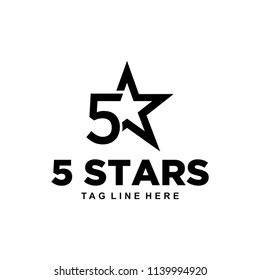 Five Star Logo Photos, Images & Pictures | Shutterstock