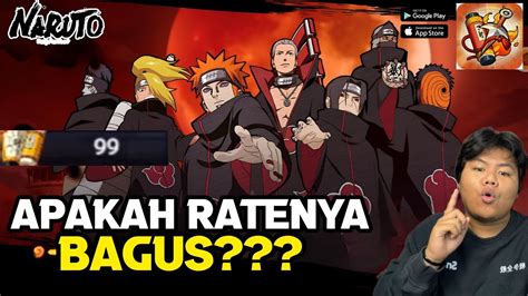 Aku Mencoba Gacha 99 Tiket Kuning Di Game Naruto Ol Mobile Versi Tegak