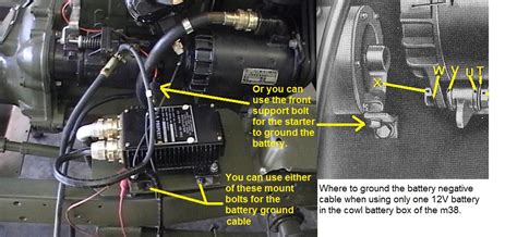 Willysmjeeps M Electrical Setting Up V With V Battery