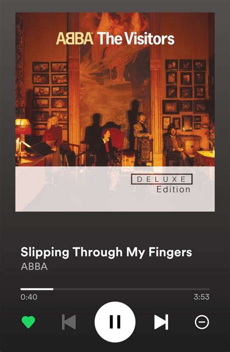 ABBA Slipping Through My Fingers In 2024 Abba Song Quotes Music Poster