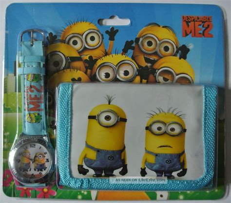 Ich Einfach Unverbesserlich Minions Armbanduhr Und Geldb Rse