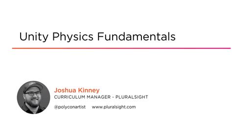 Unity Physics Fundamentals Unity Learn