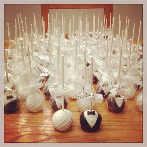 Bride And Groom Cake Pops Decorated Cake By Claire CakesDecor