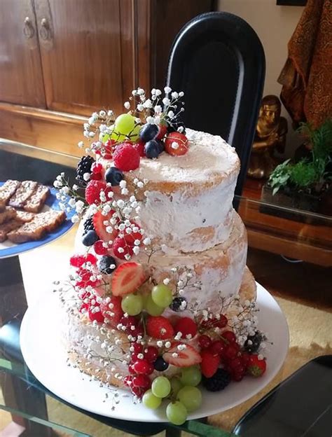 Gâteau de mariage Naked cake La tendresse en cuisine