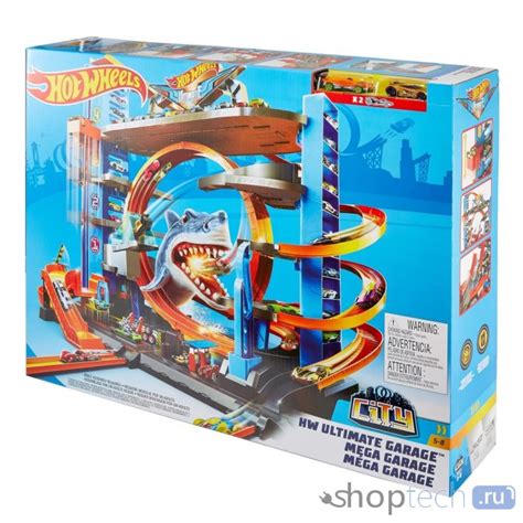 Трек Mattel Hot Wheels City HW Ultimate Garage FTB69 Купить Трек Mattel Hot Wheels City HW