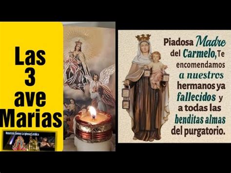 Oremos Por Las Almas Del Purgatorio Las 3 Avemarias YouTube