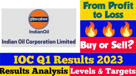 IOC Q1 Results 2023 IOC Q1 Results IOC Share News Today Indian Oil