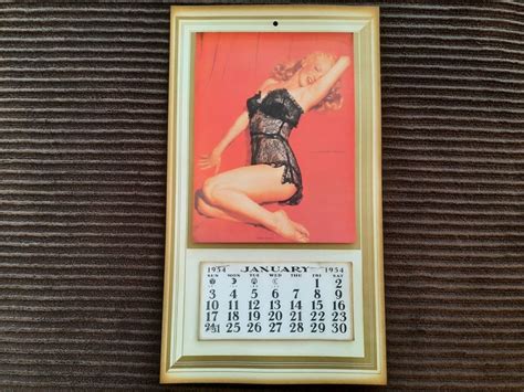 Vintage Marilyn Monroe Golden Dreams Posed Black Lace Lingerie Etsy