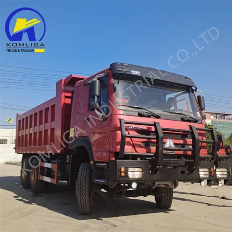 Used Sinotruk Howo Wheeler Tipper Dumper X Mining Dump Truck