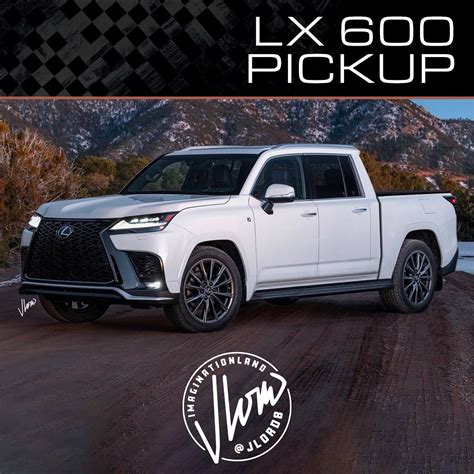 If Real, the Lexus LX 600 Truck Would Be an Epitome of Full-Size ...