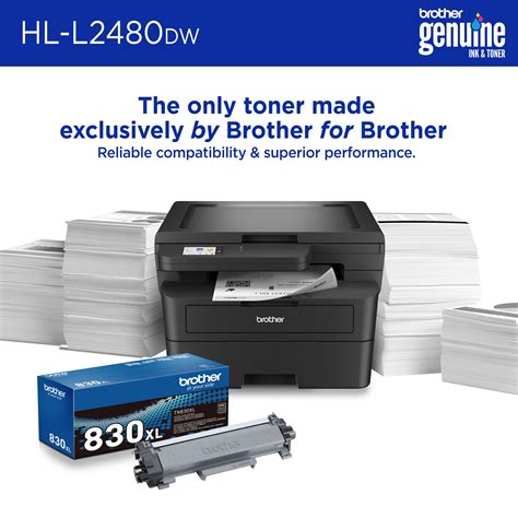 Customer Reviews Brother Hl L2480dw Wireless Black And White Refresh Subscription Eligible 3 In