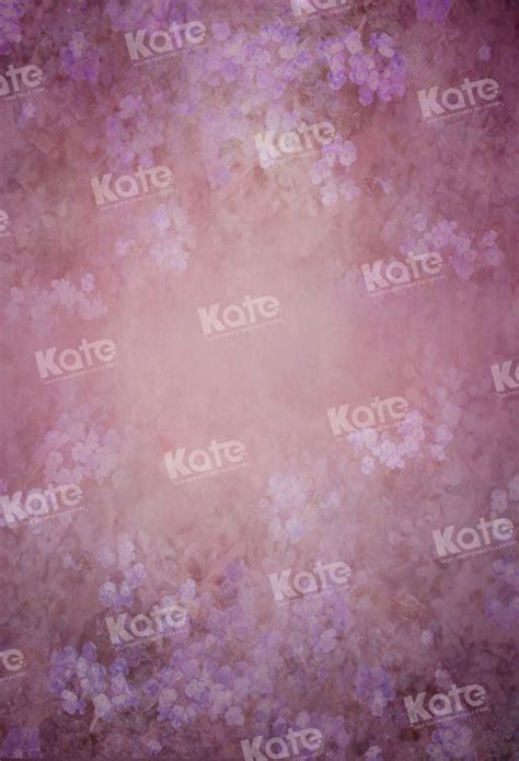 Kate Fine Art Small Purple Floral Backdrop For Photography Katebackdrop