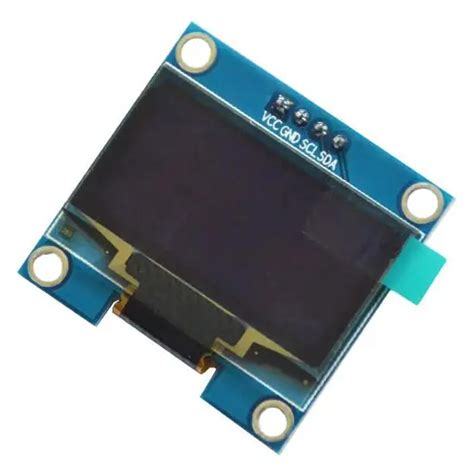 Módulo de pantalla OLED IPS 1 3 pulgadas 4 pines Blanco azul PM SH1106