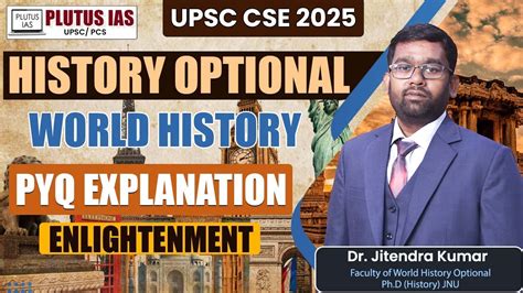 Upsc Cse History Optional World History Pyqs Explained Enlightenment