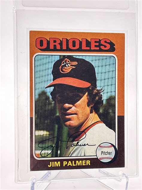 Topps Jim Palmer Baseball Card Vg Quality Free Shipping Ebay