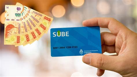 Tarjeta Sube Cómo Conseguir 6000 Pesos De Carga Gratis