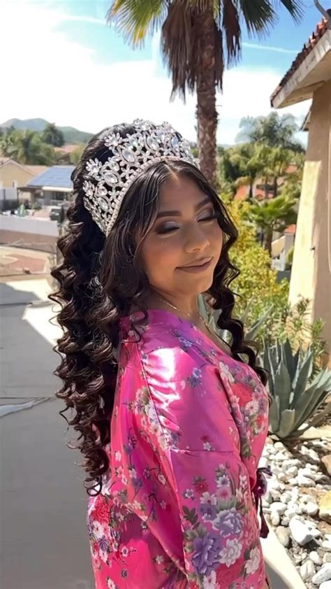 Quincea Era Hairstyle By Nancistephine Quince Quincea Era