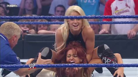 Wwe Smackdown Maryse Vs Maria Youtube