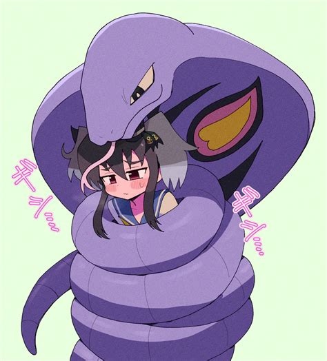 Tokitsukaze And Arbok Kantai Collection And 1 More Drawn By Kuwagata