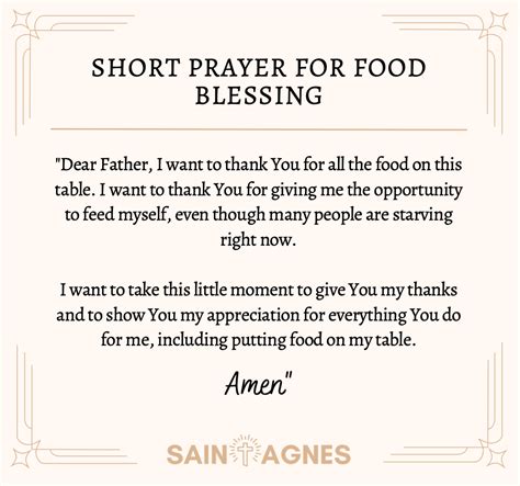 8 Prayers For Blessing Food Pray Before Meals