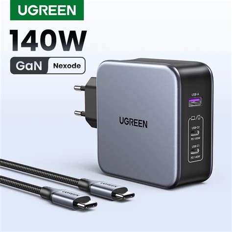 UGREEN 140W GaN ładowarka za 64 27 256zł LowcyChin pl