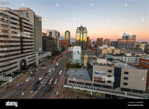 Harare is the capital city of Zimbabwe Stock Photo - Alamy