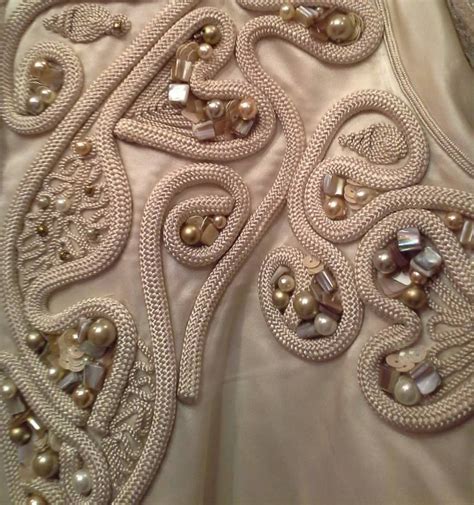 Motif Ms Couture Embellishment Haute Couture Embroidery Fabric