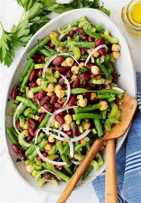 Three Bean Salad Recipe Love And Lemons