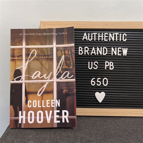 Layla By Colleen Hoover Uk Authentic Print Booktok Shopee Philippines