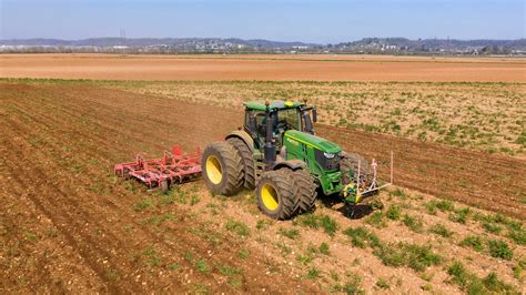 Pr Paration Des Terres Ma S John Deere R Youtube