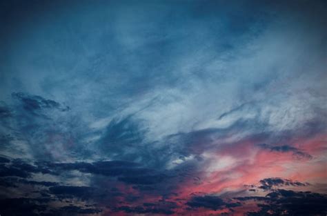 Dark Blue Sunset Sky Stock Photos, Pictures & Royalty-Free Images - iStock