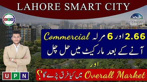 Lahore Smart City 2 66 6 Marla Commercials Effect Of Market