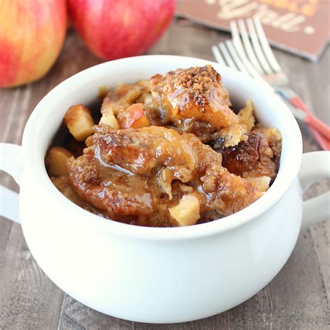 Caramel Apple Bread Pudding Recipe WhitneyBond