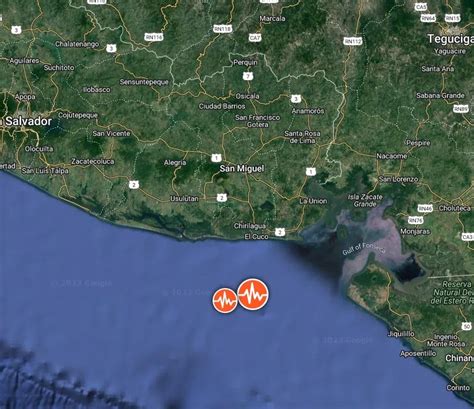 Strong M6 5 Earthquake Hits Near The Coast Of El Salvador The Watchers