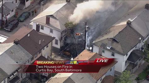 Images Houses On Fire In Curtis Bay