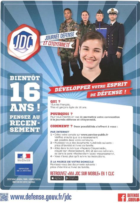 Jdc Journ E D Fense Et Citoyennet Ans Saint Laurent De La Pr E