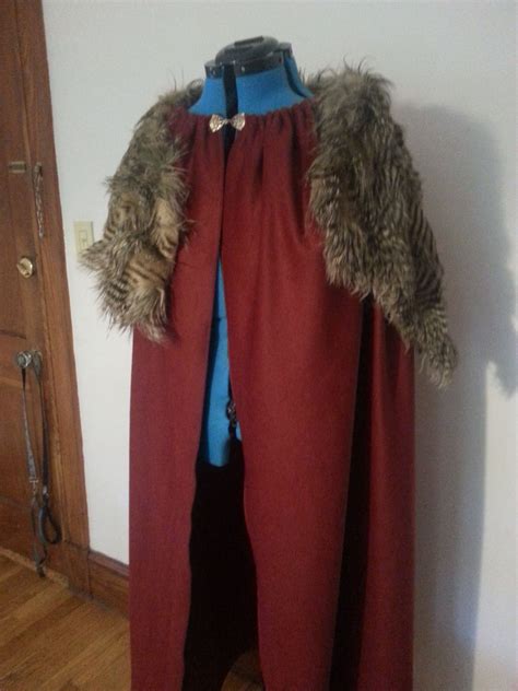 No Sew Fur Pelt For Your Cloak Fur Costume Viking Costume Cloak