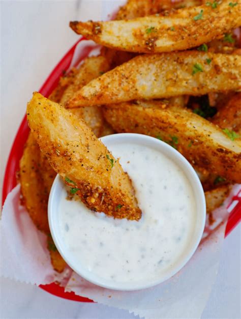 The Best Crispy Potato Wedges Cookin With Mima