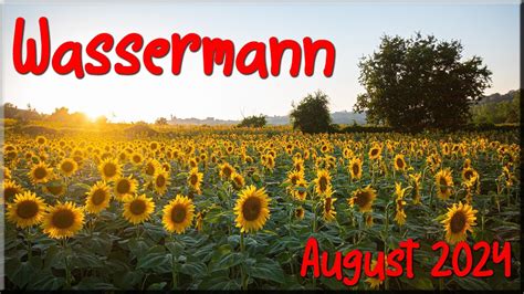 Wassermann August 2024 Eine Unliebsame Ablenkung YouTube