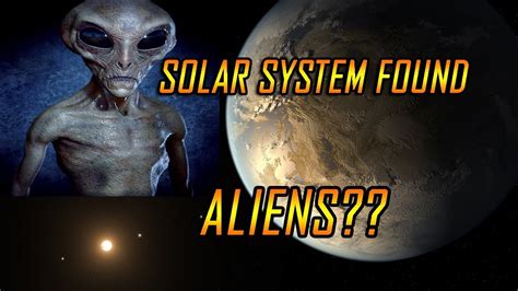 Nasa Finds Alien Solar System With Many Planets Youtube