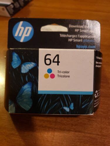 Hp 64303804 Tri Color Ink Cartridge Envy Inspire 7950e Photo 6200